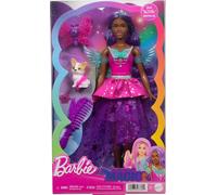 Barbie Doll with 2 Fantasy Pets & Dress, Brooklyn” Doll From A Touch of Magic, 7-inch Long Hair, JCW49