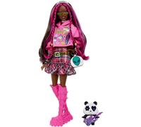 ?Barbie Doll with Pet Panda, Barbie Extra, Kids Toys, Clothes and Accessories,