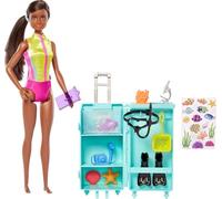 Barbie Marine Biologist Doll and Playset (Dark Skin Tone)