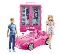 Barbie Dolls Vehicle and Closet Wardrobe New Kids Toy