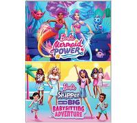 Barbie Double Feature: Barbie: Mermaid Power/Barbie: Skipper and the Big Babysitting Adventure [DVD]