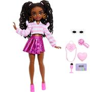 Barbie Dream Besties Brooklyn” Fashion Doll & Accessories, Posable with Brunette Hair & Dance-Themed Toy Pieces, JKP51