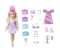 Barbie Malibu Dream Besties Hair Salon Doll Purple Kids