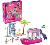 Barbie Dream Boat Building Toy With 317 Blocks 3 Dolls