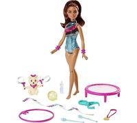 Barbie Dreamhouse Adventures Spin ‘n Twirl Gymnast Doll and Accessories