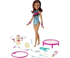 Barbie Dreamhouse Adventures Spin ‘n Twirl Gymnast Doll and Accessories