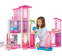Barbie DreamHouse Dollhouse, 65+ Pieces, Including Furniture & Accessories, JKG84