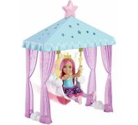 Barbie Dreamtopia Chelsea Doll With Pet Kitten Gazebo And Swing