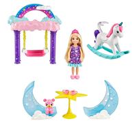 Barbie Dreamtopia Chelsea Princess Doll & Fairytale Sleepover Playset