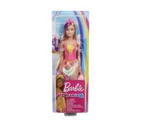 Barbie Dreamtopia Princess Doll Pink Tiara & Dress with Blonde Hair