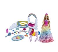 Barbie Dreamtopia Unicorn Pet Playset with Princess Doll