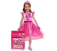 Rubies Official Barbie Dress Up Set Child Costume, Kids Fancy Dress, Size Ages 4-6 Years Halloween