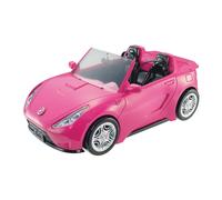 Barbie DVX59 ESTATE Glam Convertible Pink Toy, Plastic Sports Car for Doll Vehicle