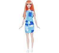 Barbie DYY90 Fashionistas Doll 60 Patchwork Denim