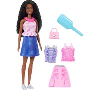 Barbie Easy to Dress Dolls Assortment with Brunette Brushable Hair S (US IMPORT)