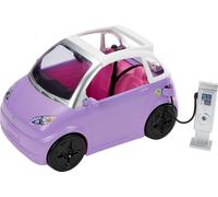 Barbie Electric Car Purple 2 Seats Charging Station Mattel HJV36