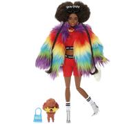 Barbie Extra #1 Rainbow Coat Doll