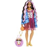 Barbie Extra Doll in Basketball Jersey & Bike Shorts with Pet Corgi