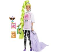 Barbie Extra Doll #11 in Oversized Tee & Leggings with Pet, for Kids 3 Years Old & Up