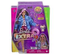 Barbie Extra Doll & Pet With 15 Styling Accessories Long Hair Bold Fashion 30cm