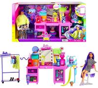 Barbie Extra Doll & Vanity Playset with Pet Puppy 45+ Pcs New Kids Xmas Toy 3+