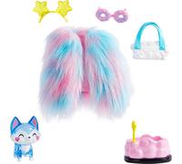 Barbie Extra Fashions Blue Cat With Accessories