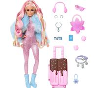 Barbie Extra Fly Doll with Snow-Themed Travel clothes & Accessories S