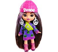 Barbie Extra Mini Mini Pack Small Dolls with Colorful Clothing & Accessories