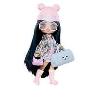 Barbie Extra Minis Travel Doll With Winter Fashion, Barbie Extra Fly Small Doll, Winter Clothes With Accessories, HPB20