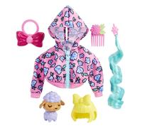Barbie Extra Pet & Fashion Pack Assortment with Pet and Accessories for Doll and Pet Gift for Kids Ages 3 Years Old & Up