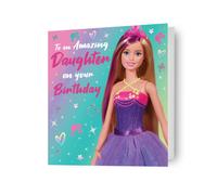 Daughter Birthday Card, Birthday Card for Daughter, Barbie Birthday Card for Daughter, Birthday Card for Her Daughter Barbie