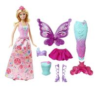 Barbie Fairytale Dress Up & Mermaid Doll