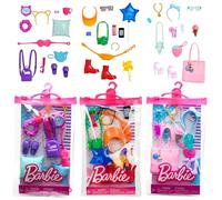 Barbie Fashion Doll Adventure Styling Accessory Set of All 3