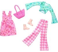 Barbie Fashion Pack HRH43 Doll Clothes Outfit Pack of 2 Barbie