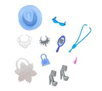 Barbie Fashion Pack Outing Style Accessory Set Dress-Up Doll House Doll