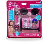 Barbie Fashion Set, Girls Toy Gift Set: LCD Watch, Sunglasses, and Wallet - for Kids Ages 3 and Up