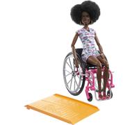 Barbie Fashionistas Afro Hair Doll with Wheelchair