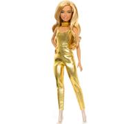Barbie Fashionistas Doll, Blonde Hair & Golden Jumpsuit