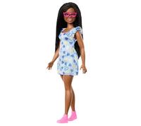 Barbie Fashionistas Doll #229, Doll with Down Syndrome Wearing Heart-Print Dress