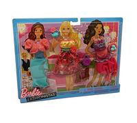 Barbie Fashionistas Fashion Trends Pack 3 Outfits & Accessories DISCO