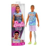 Barbie Fashionistas Ken Fashion Doll #212 with Prosthetic Leg, Los Angeles Jersey, Purple Shorts & Sneakers
