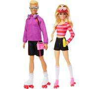 Barbie Fashionistas Set with 2 Fashion Dolls & 6 Accessories, Barbie (US IMPORT)