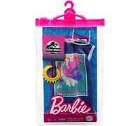 Barbie Fashions Complete Looks 3 of Doll Clothes Inspired by Popular Brand Roxy, Complete Look with Outfit & Accessories for Barbie Dolls, Gift for Kids 3 to 8 Years Old