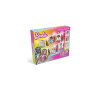 Barbie Festival Lights Set - Barbie Colour Reveal Night Light Set Contains Fairy Lights with Pegs for Pictures, Stickers and Tassels - Barbie