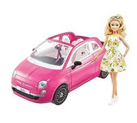 Barbie Fiat 500 Doll And Vehicle