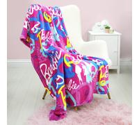 Barbie Fleece Throw - Pink - 100x150cm