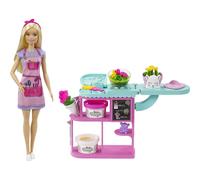 Barbie Florist & Playlist Doll and Flowers Table New Kids Childrens Mattel