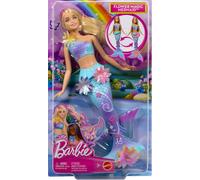 Barbie Flower Magic Mermaid Doll with Surprise Magic Blooming Flowers Feature