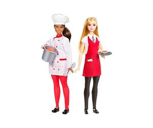 Barbie Friend Careers Chef & Waiter Doll Set