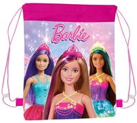 Barbie & Friends Drawstring Bag Kids School P.E. Kit Swimming String Bag 43cm x 32cm